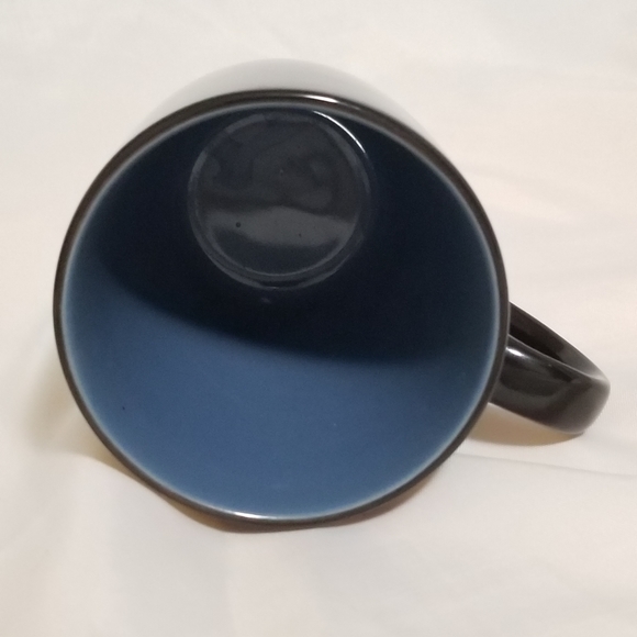 Black and Blue Boycotting Povert Coffee Mug - Picture 6 of 6